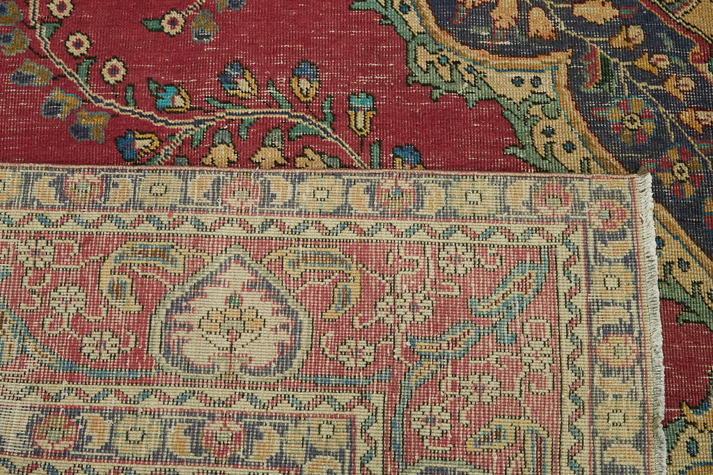 Beige vintage Persian rug 47165, 2.87 x 3.82 metres – photograph 7