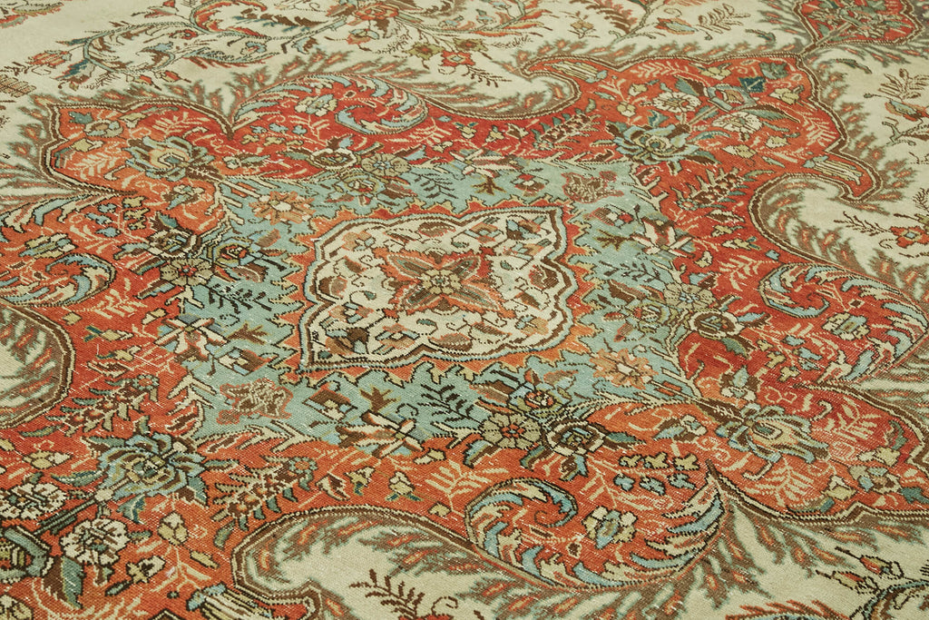 Beige vintage Persian rug 47180, 3.06 x 4.82 metres – photograph 5