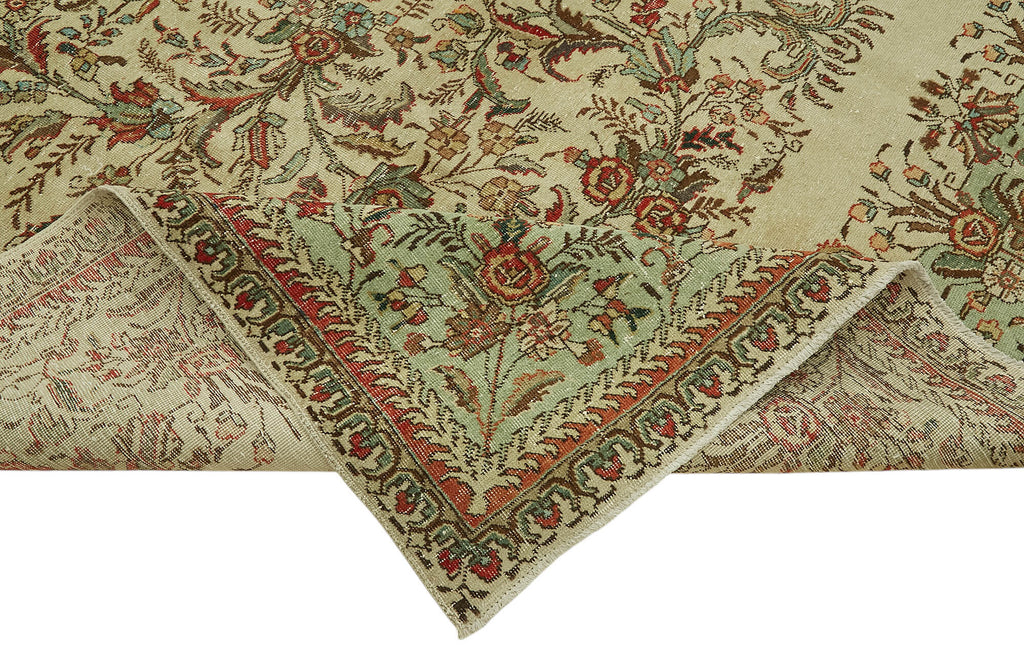 Beige vintage Persian rug 47180, 3.06 x 4.82 metres – photograph 6