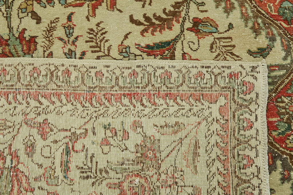 Beige vintage Persian rug 47180, 3.06 x 4.82 metres – photograph 7