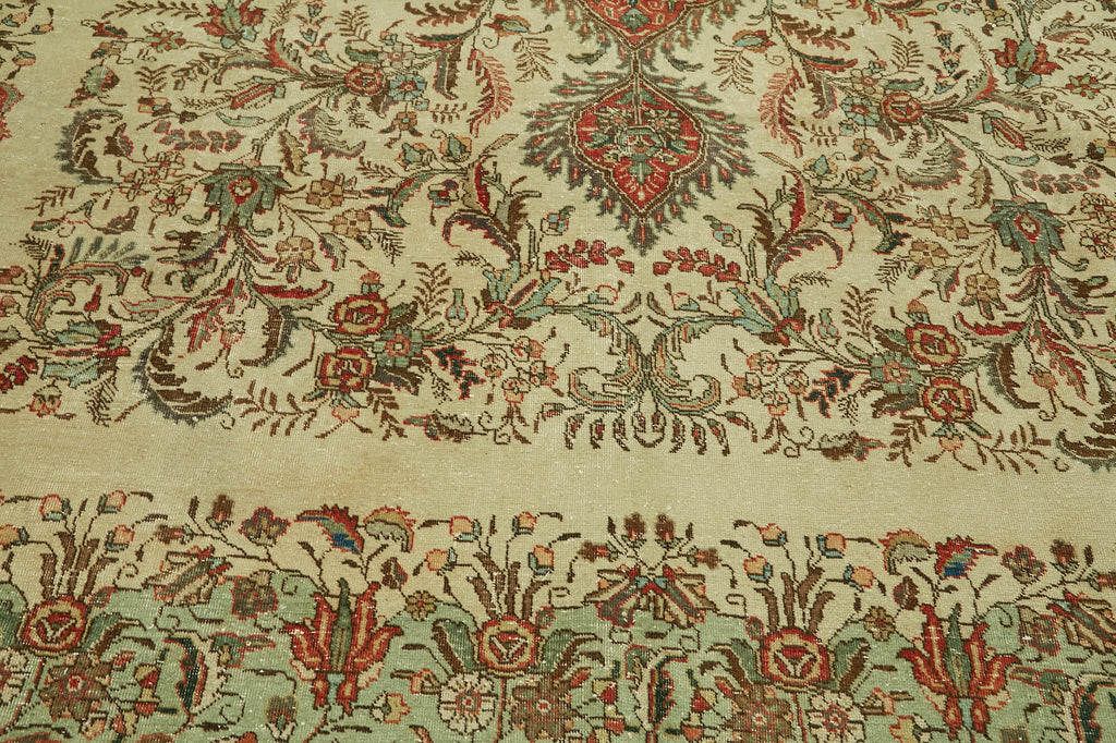 Beige vintage Persian rug 47180, 3.06 x 4.82 metres – photograph 10