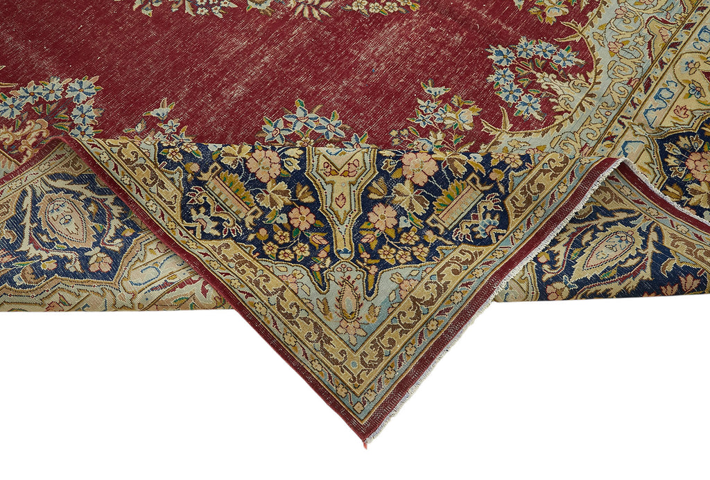 Beige vintage Persian rug 47183, 2.95 x 3.90 metres – photograph 6