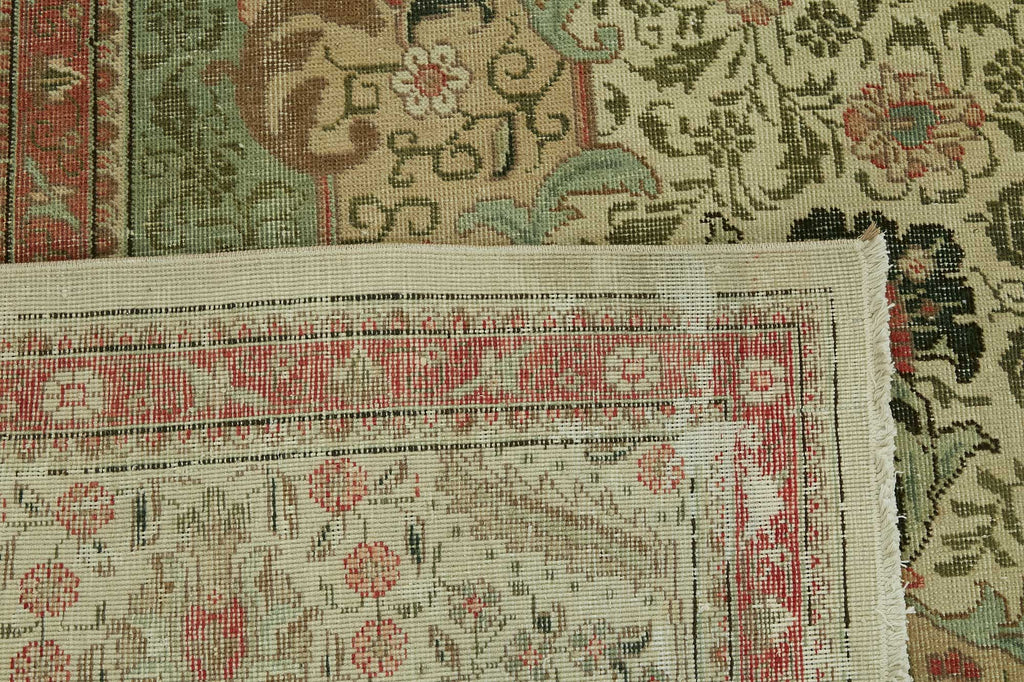 Beige vintage Persian rug 47506, 2.94 x 3.85 metres – photograph 7