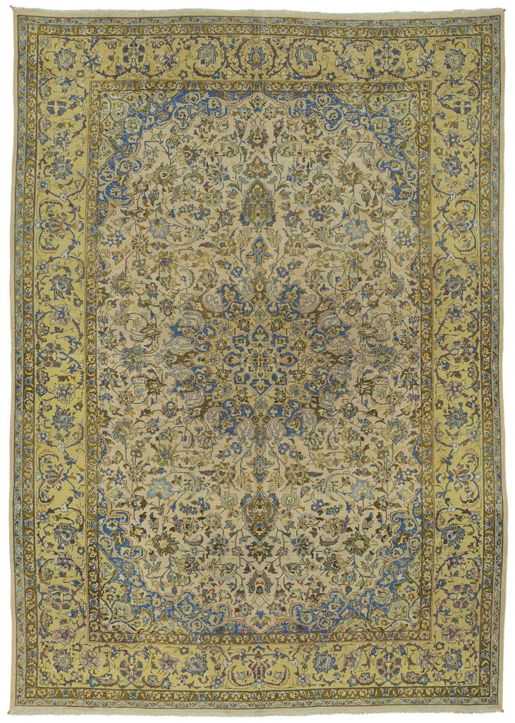 Beige vintage Persian rug 47508, 2.88 x 4.10 metres – full rug