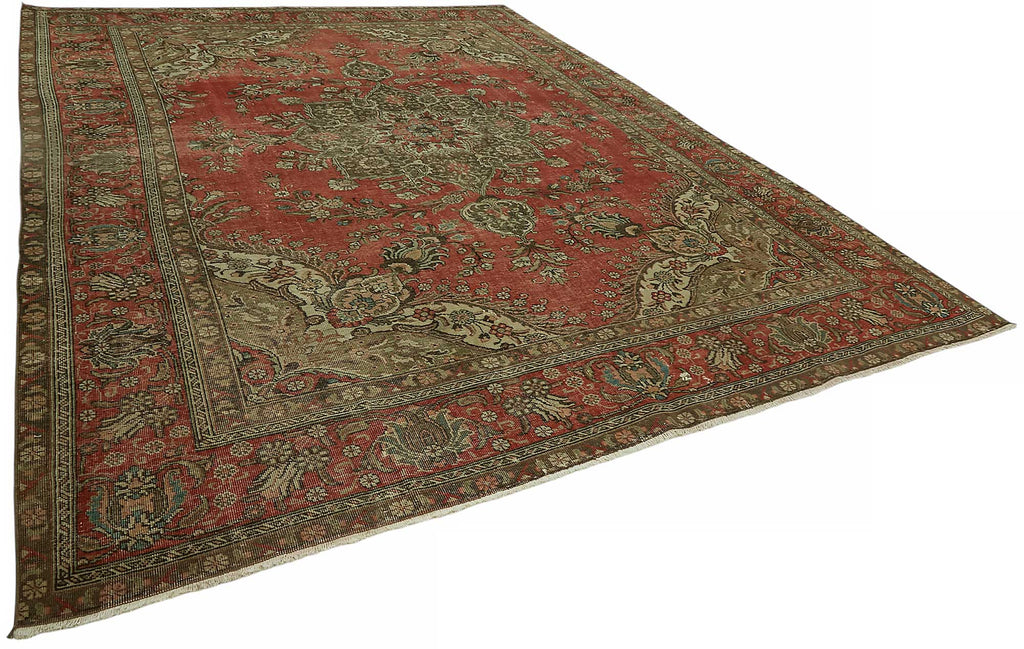 Beige vintage Persian rug 47510, 3.07 x 4.12 metres – photograph 2