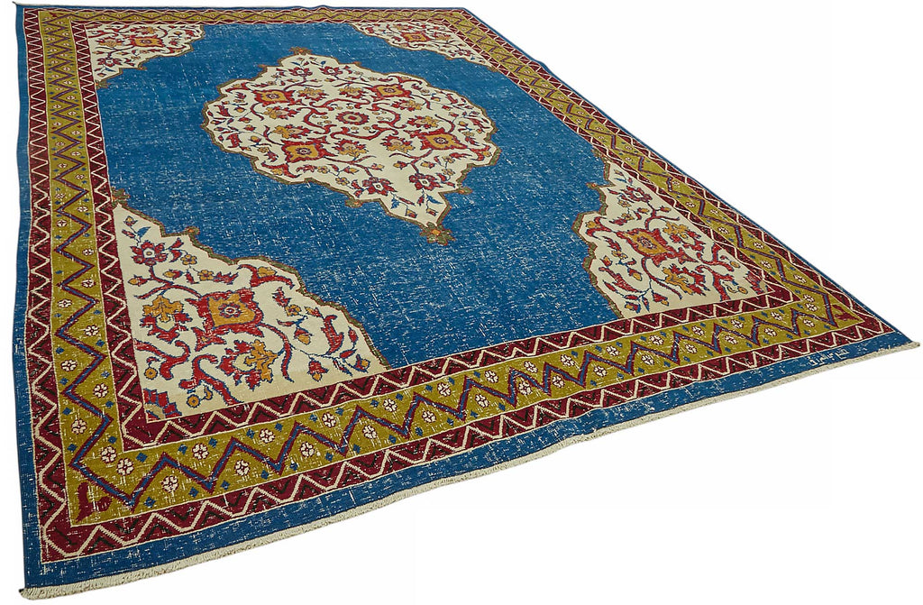 Beige vintage Persian rug 47515, 2.66 x 3.73 metres – photograph 2