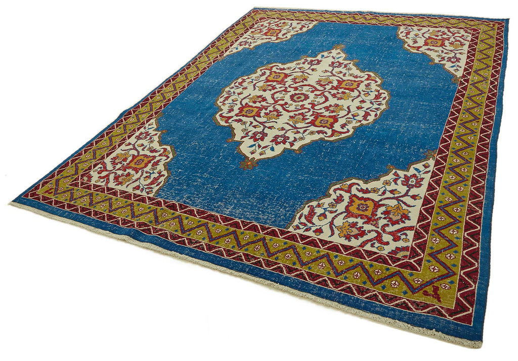 Beige vintage Persian rug 47515, 2.66 x 3.73 metres – photograph 3