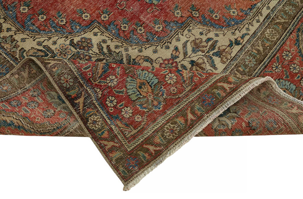 Beige vintage Persian rug 47516, 2.62 x 3.72 metres – photograph 6