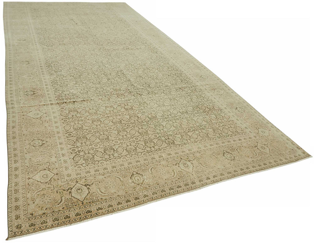 Beige vintage Persian rug 47517, 2.40 x 5.16 metres – photograph 2
