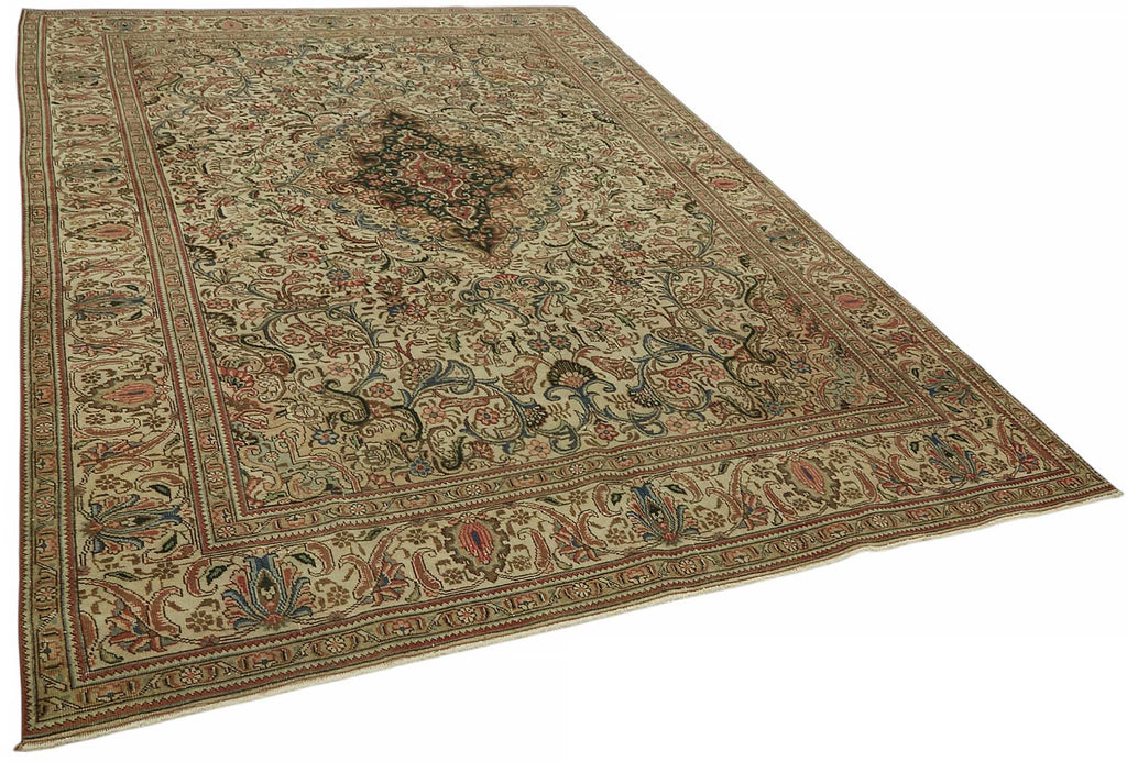 Beige vintage Persian rug 47526, 2.31 x 3.44 metres – photograph 2