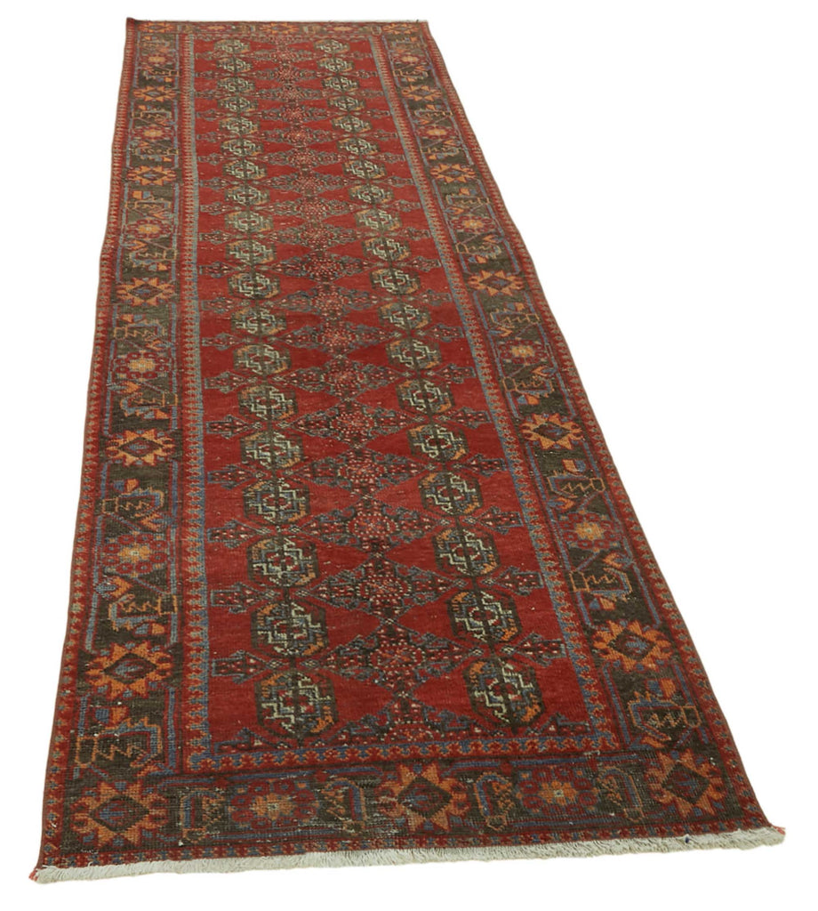 Red vintage Persian rug 47532, 1.00 x 3.20 metres – photograph 2