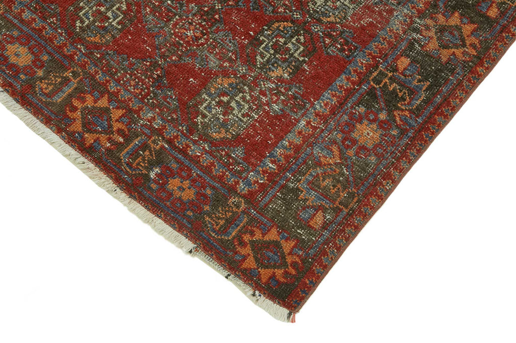 Red vintage Persian rug 47532, 1.00 x 3.20 metres – photograph 4