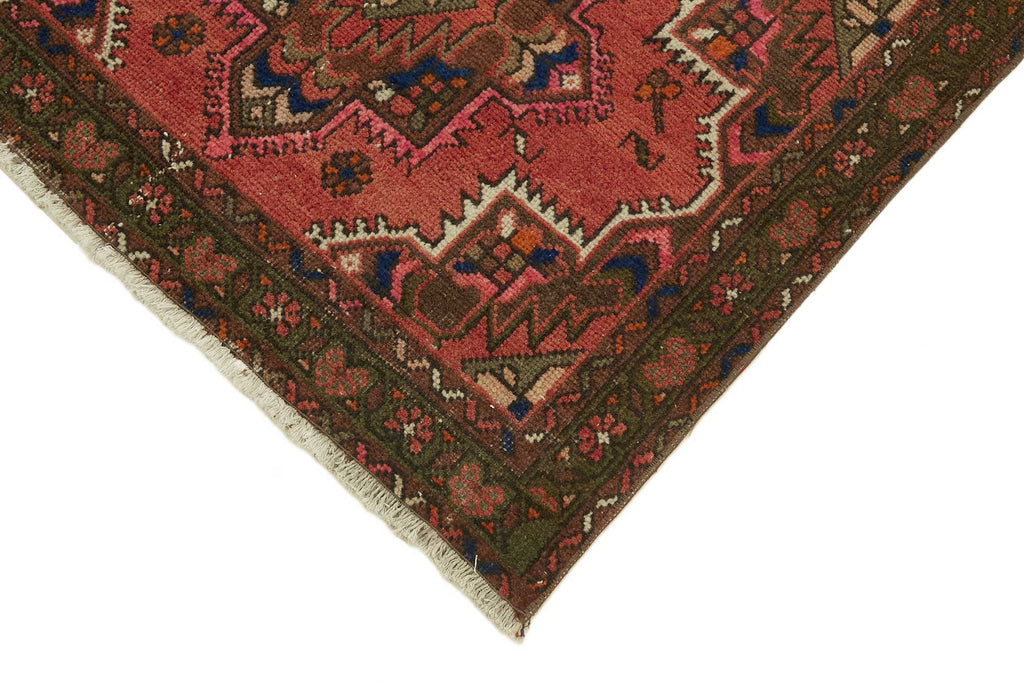 Red vintage Persian rug 47535, 0.96 x 3.71 metres – photograph 4