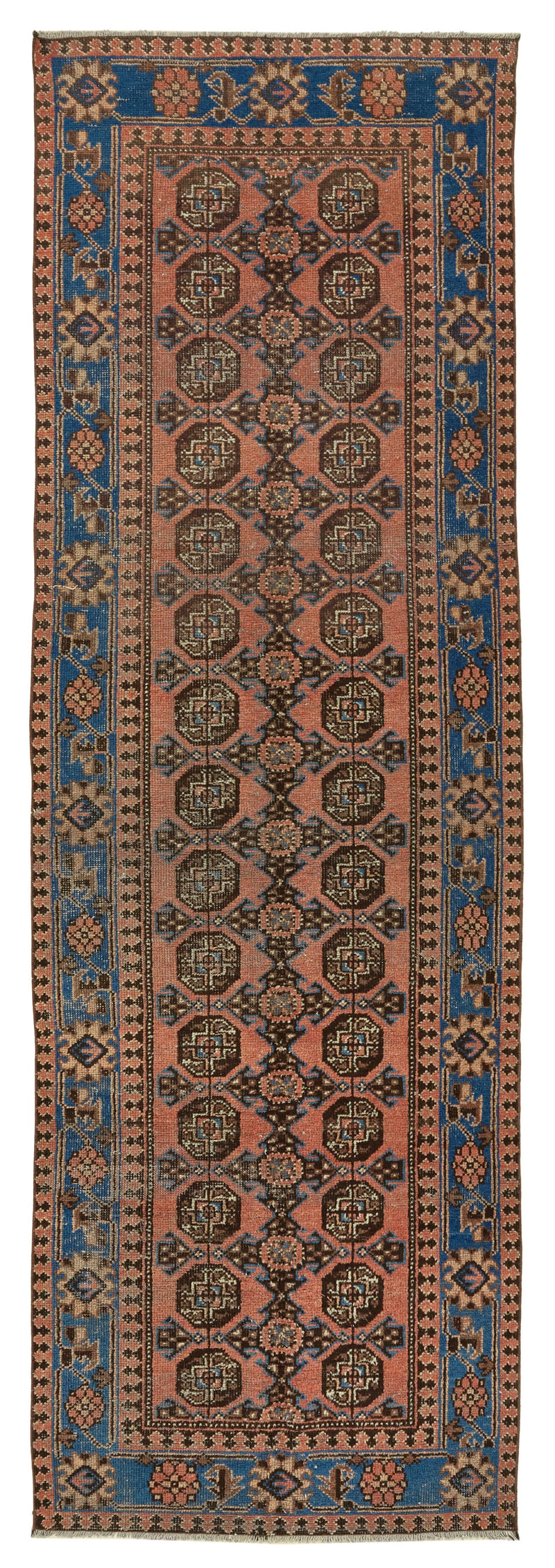 Red vintage Persian rug 47539, 1.05 x 3.27 metres – full rug