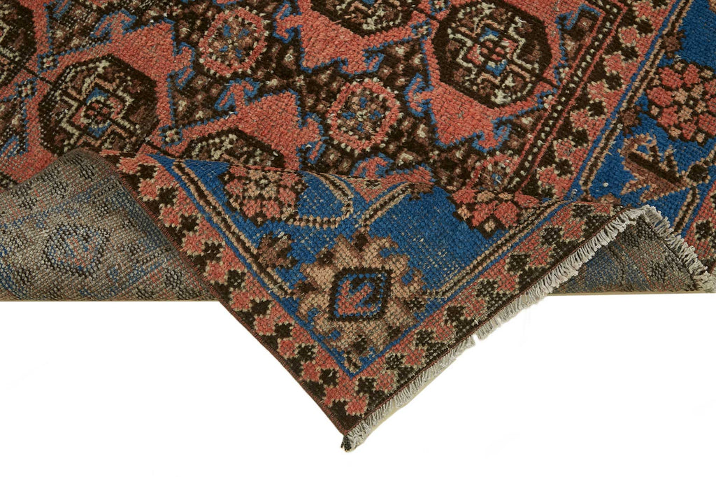 Red vintage Persian rug 47539, 1.05 x 3.27 metres – photograph 6