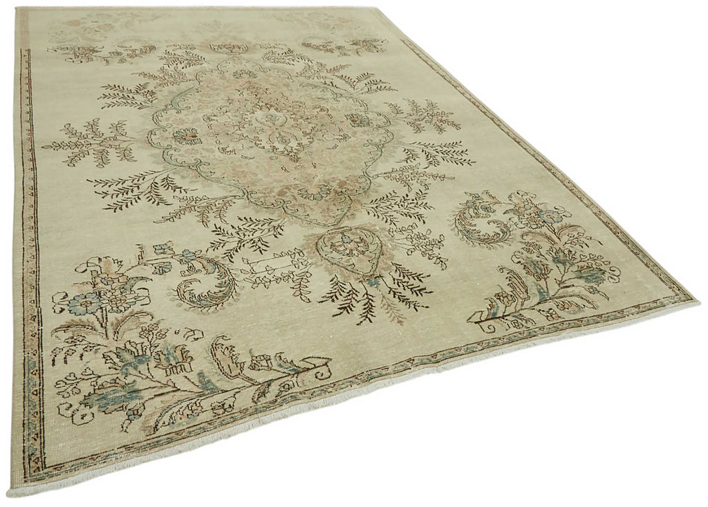 Beige vintage Persian rug 47670, 2.40 x 3.30 metres – photograph 2