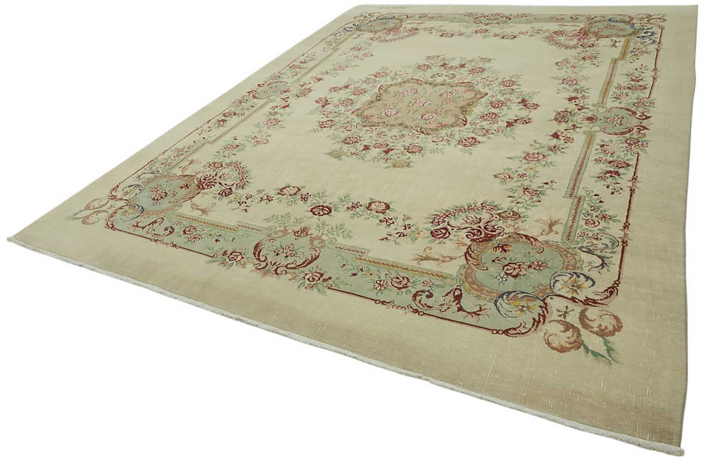 Beige vintage Persian rug 47671, 2.86 x 4.00 metres – photograph 3