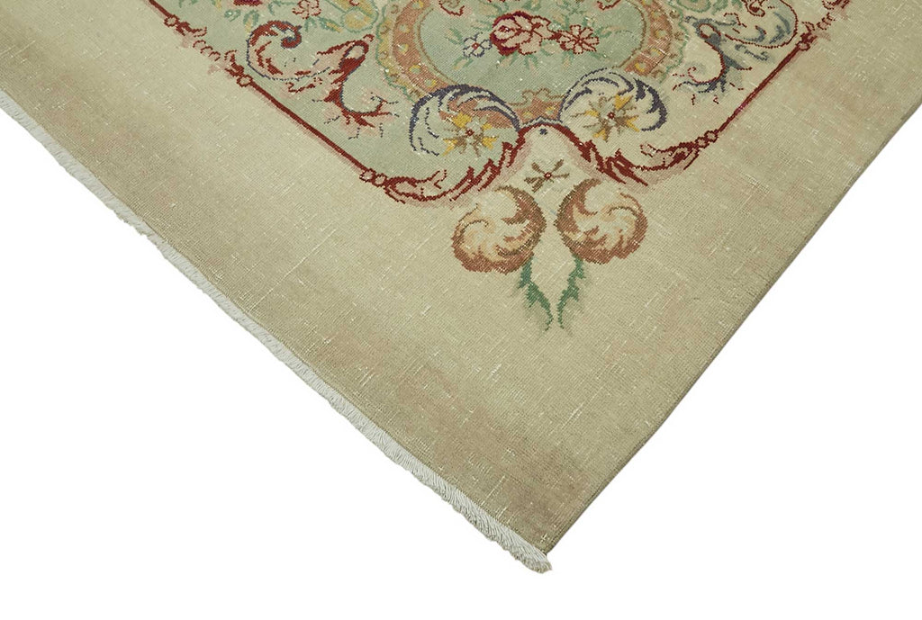 Beige vintage Persian rug 47671, 2.86 x 4.00 metres – photograph 4