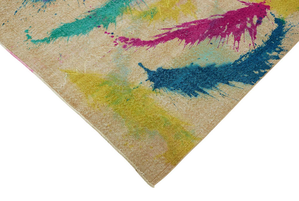 Multicolor vintage Persian rug 47677, 2.57 x 3.75 metres – photograph 4