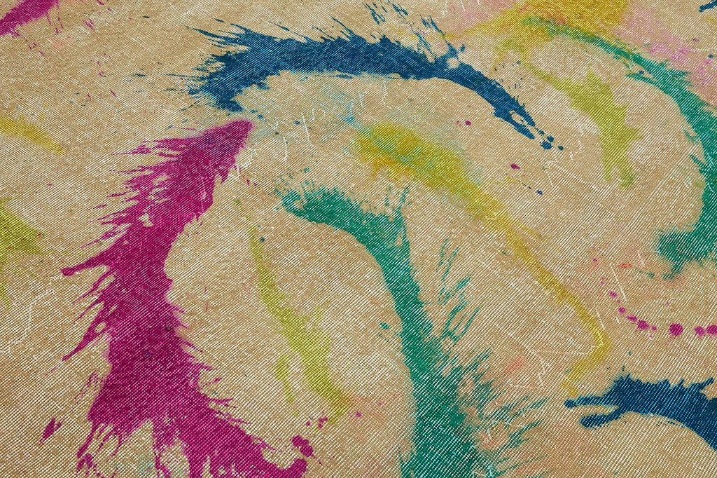 Multicolor vintage Persian rug 47677, 2.57 x 3.75 metres – photograph 5