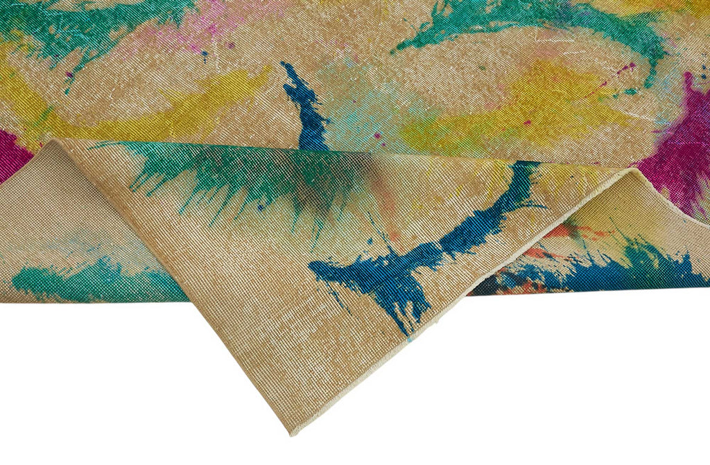 Multicolor vintage Persian rug 47677, 2.57 x 3.75 metres – photograph 6