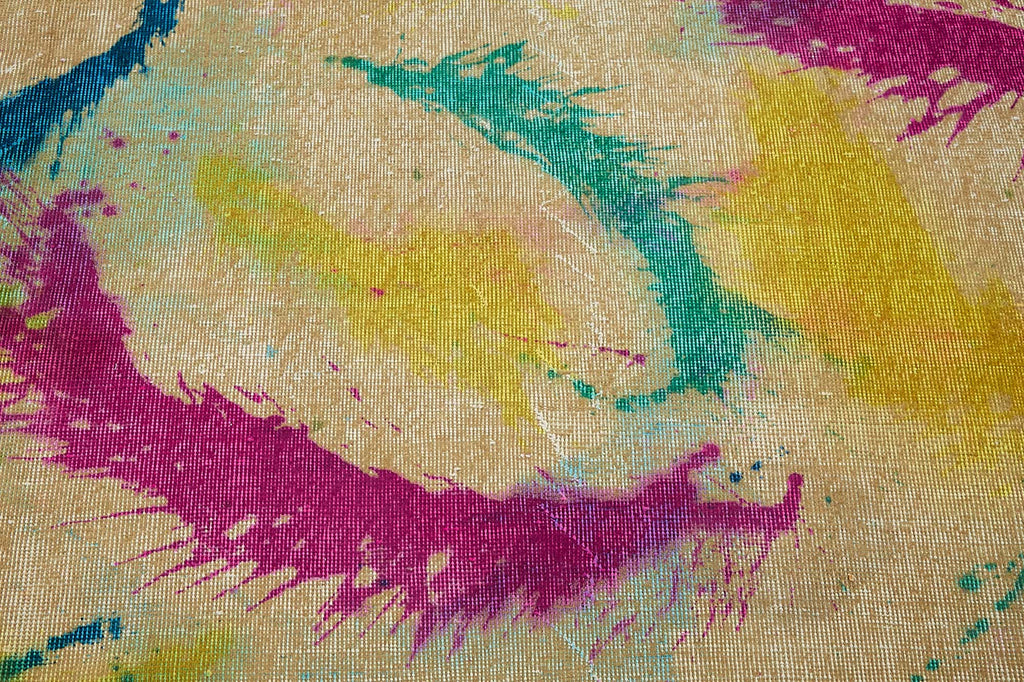 Multicolor vintage Persian rug 47677, 2.57 x 3.75 metres – photograph 10