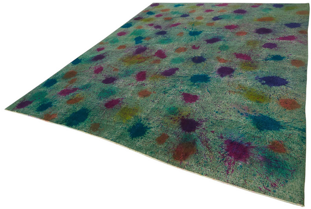 Multicolor vintage Persian rug 47678, 2.92 x 3.85 metres – photograph 3