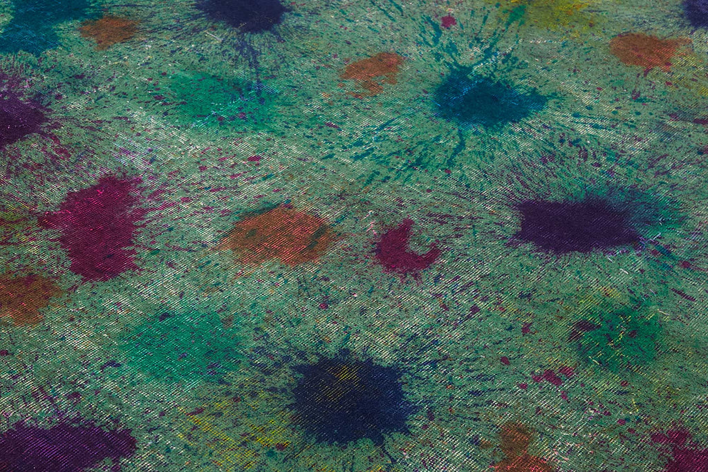 Multicolor vintage Persian rug 47678, 2.92 x 3.85 metres – photograph 5