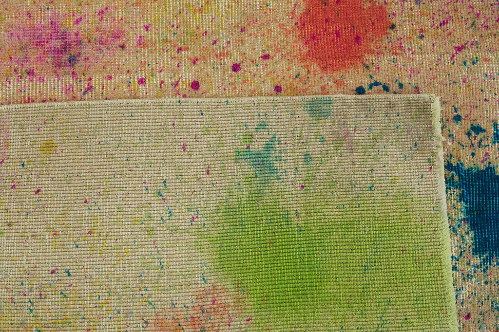 Multicolor vintage Persian rug 47679, 3.00 x 3.76 metres – photograph 7