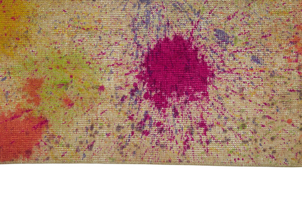 Multicolor vintage Persian rug 47679, 3.00 x 3.76 metres – photograph 8