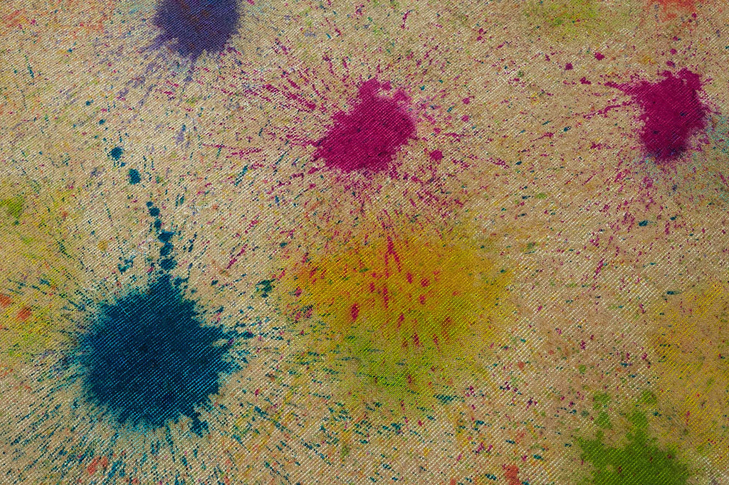Multicolor vintage Persian rug 47679, 3.00 x 3.76 metres – photograph 9
