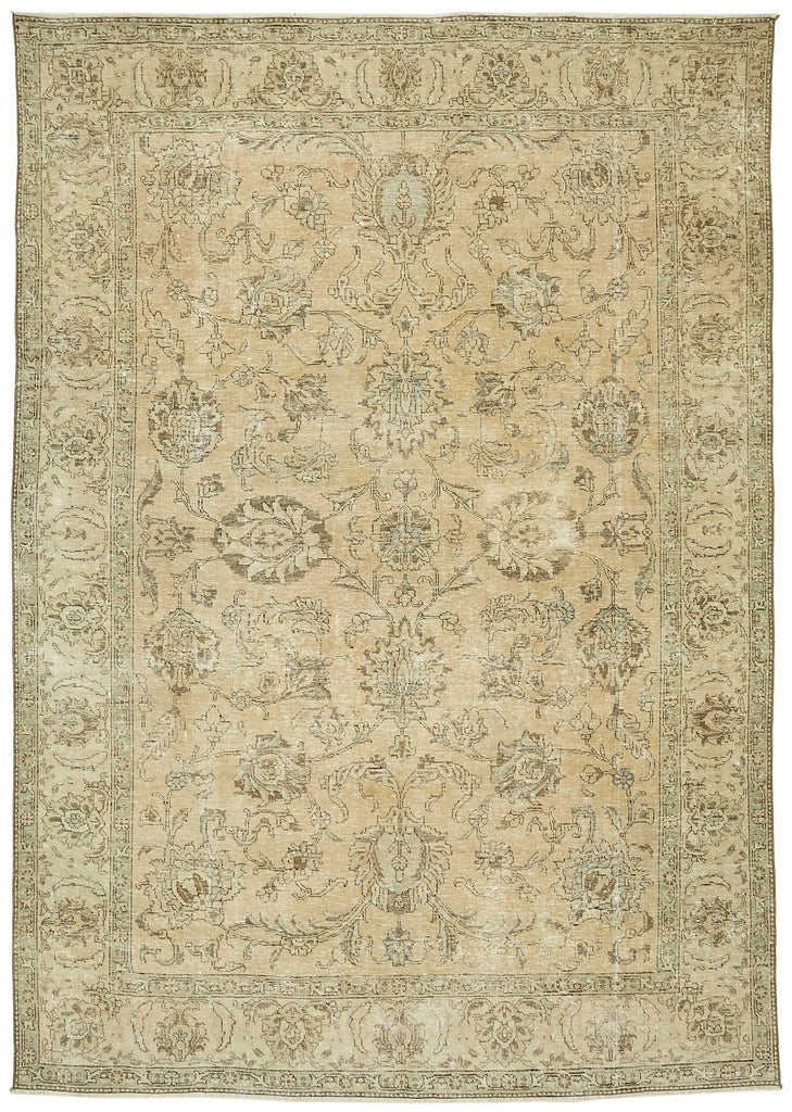 Beige vintage Persian rug 47680, 2.27 x 3.28 metres – full rug