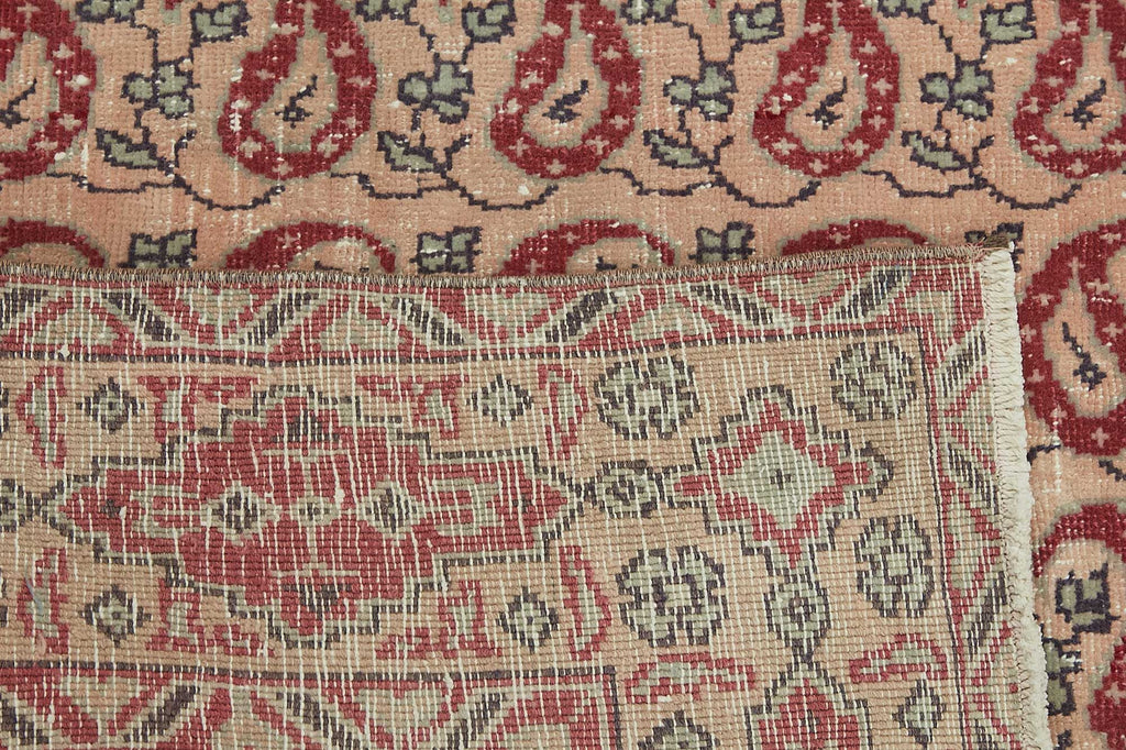 Red vintage Persian rug 47681, 2.87 x 3.63 metres – photograph 7