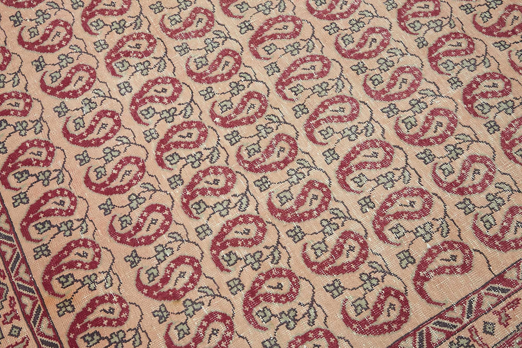 Red vintage Persian rug 47681, 2.87 x 3.63 metres – photograph 9