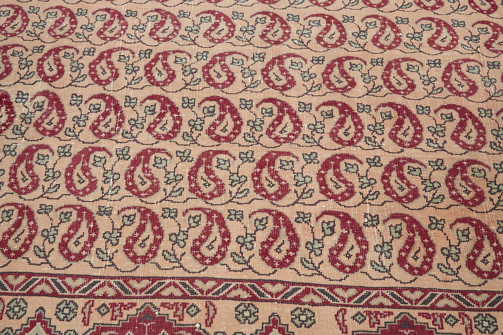 Red vintage Persian rug 47681, 2.87 x 3.63 metres – photograph 10