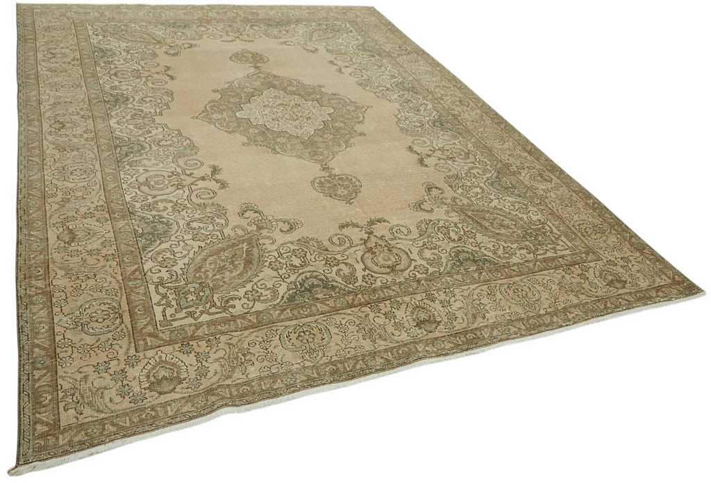 Beige vintage Persian rug 47686, 2.55 x 3.62 metres – photograph 2