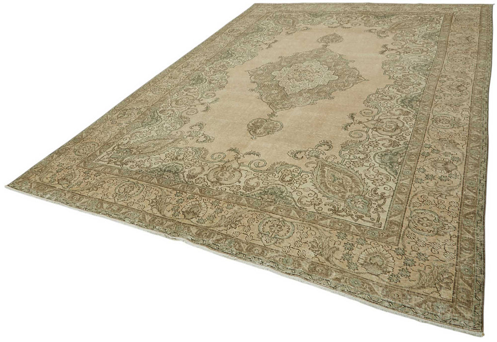 Beige vintage Persian rug 47686, 2.55 x 3.62 metres – photograph 3