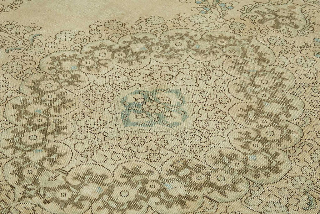 Beige vintage Persian rug 47688, 2.93 x 3.88 metres – photograph 5