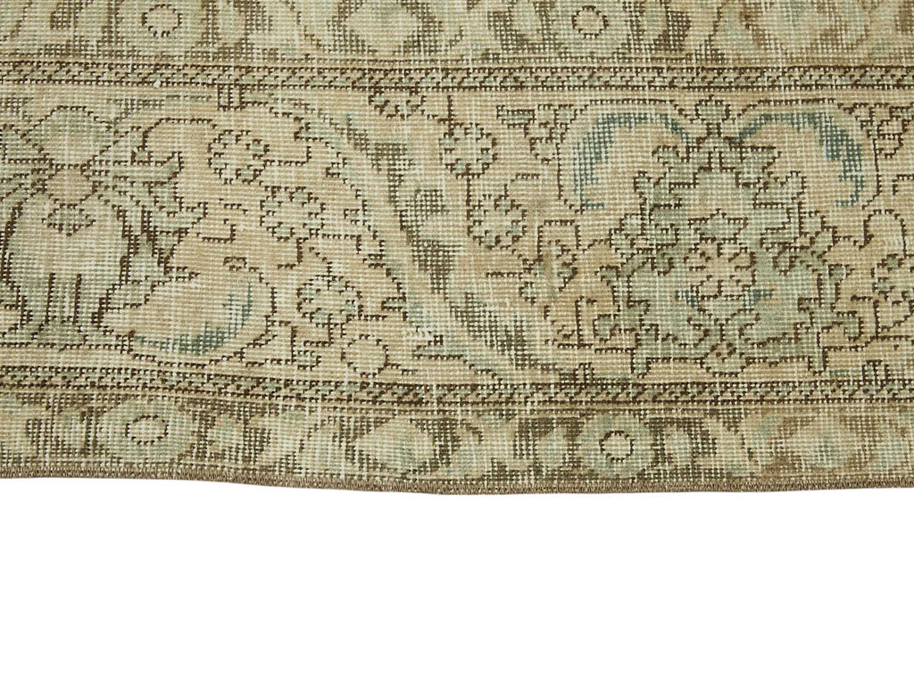 Beige vintage Persian rug 47688, 2.93 x 3.88 metres – photograph 8