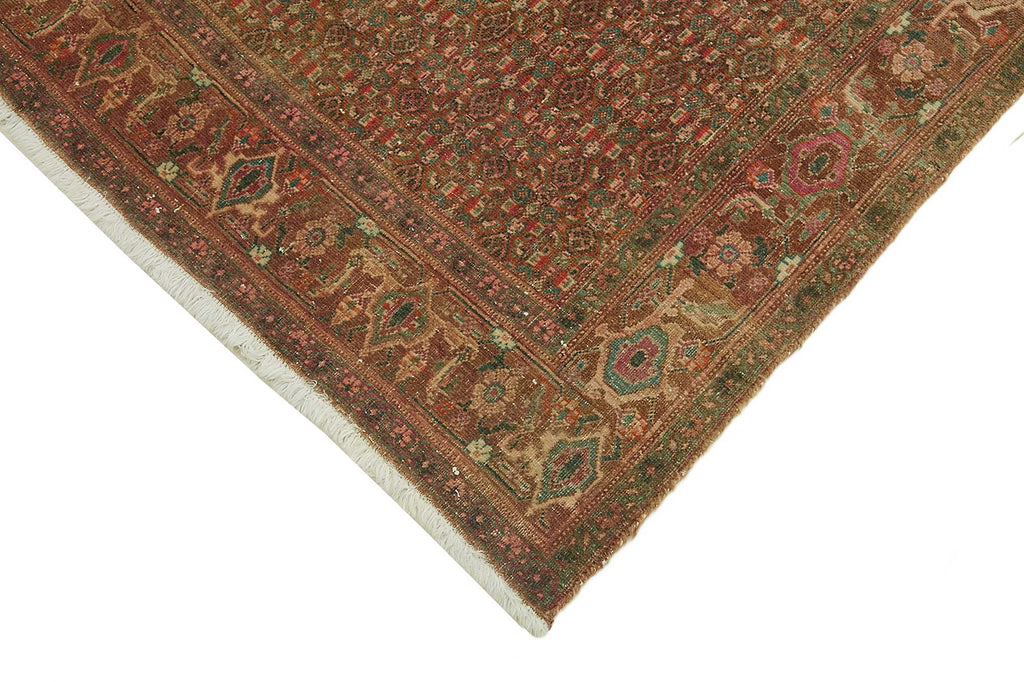 Beige vintage Persian rug 47871, 1.52 x 3.32 metres – photograph 4
