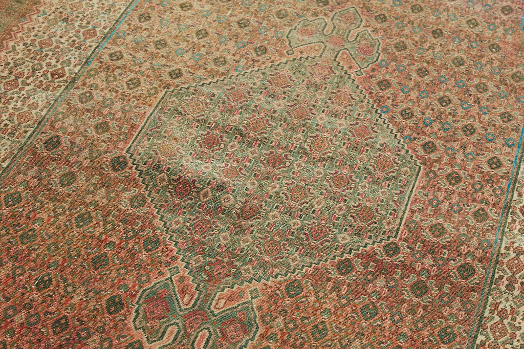 Beige vintage Persian rug 47871, 1.52 x 3.32 metres – photograph 5