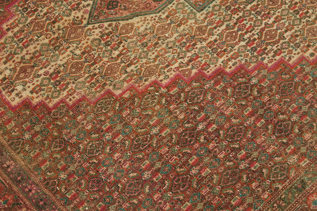 Beige vintage Persian rug 47871, 1.52 x 3.32 metres – photograph 9