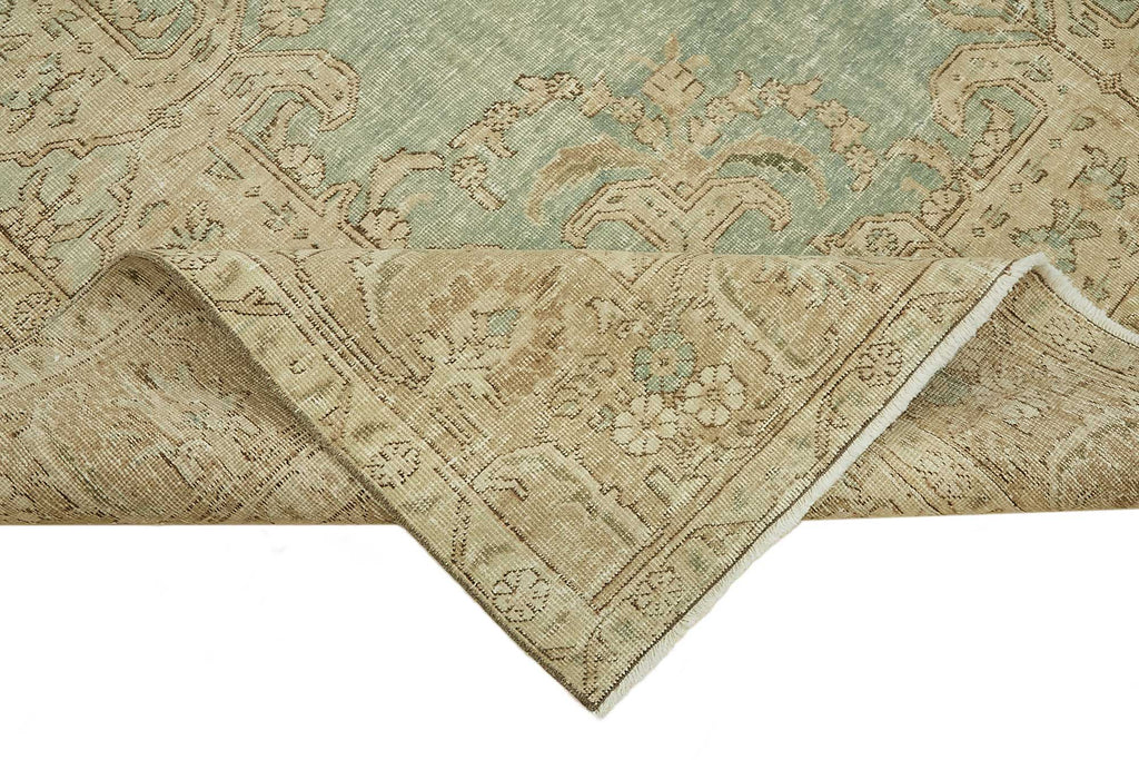 Beige vintage Persian rug 47874, 2.94 x 3.81 metres – photograph 6