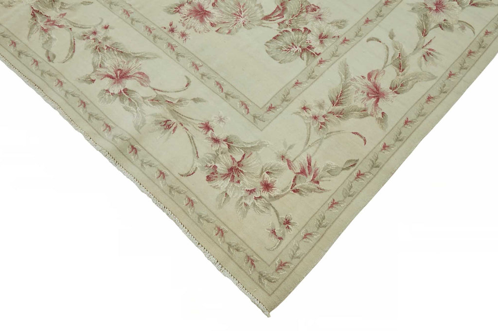Beige vintage Persian rug 49218, 2.37 x 3.01 metres – photograph 4