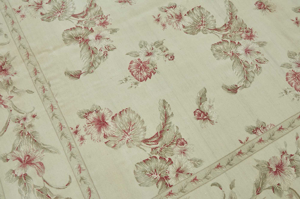 Beige vintage Persian rug 49218, 2.37 x 3.01 metres – photograph 9