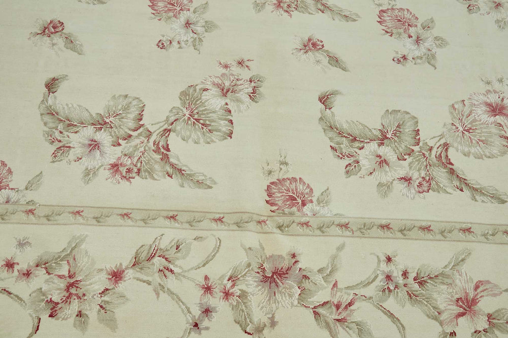 Beige vintage Persian rug 49218, 2.37 x 3.01 metres – photograph 10
