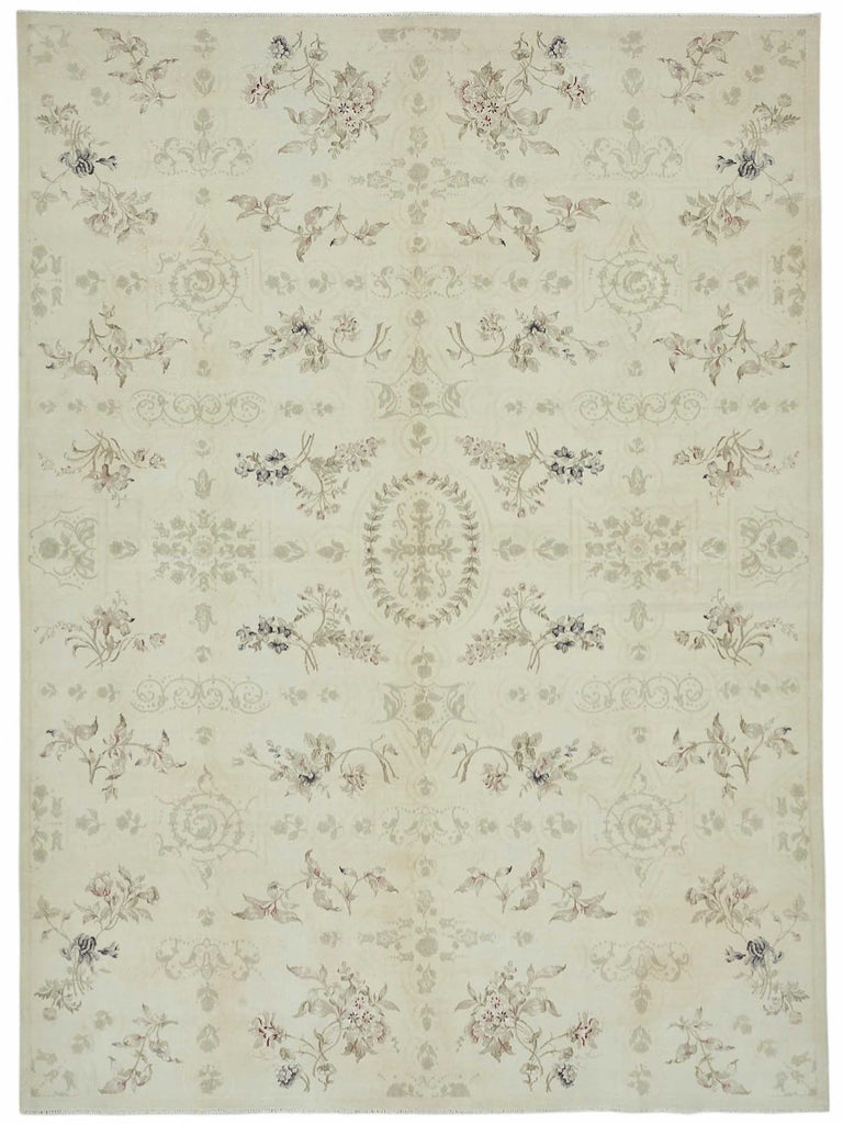 Beige vintage Persian rug 49219, 2.58 x 3.58 metres – full rug