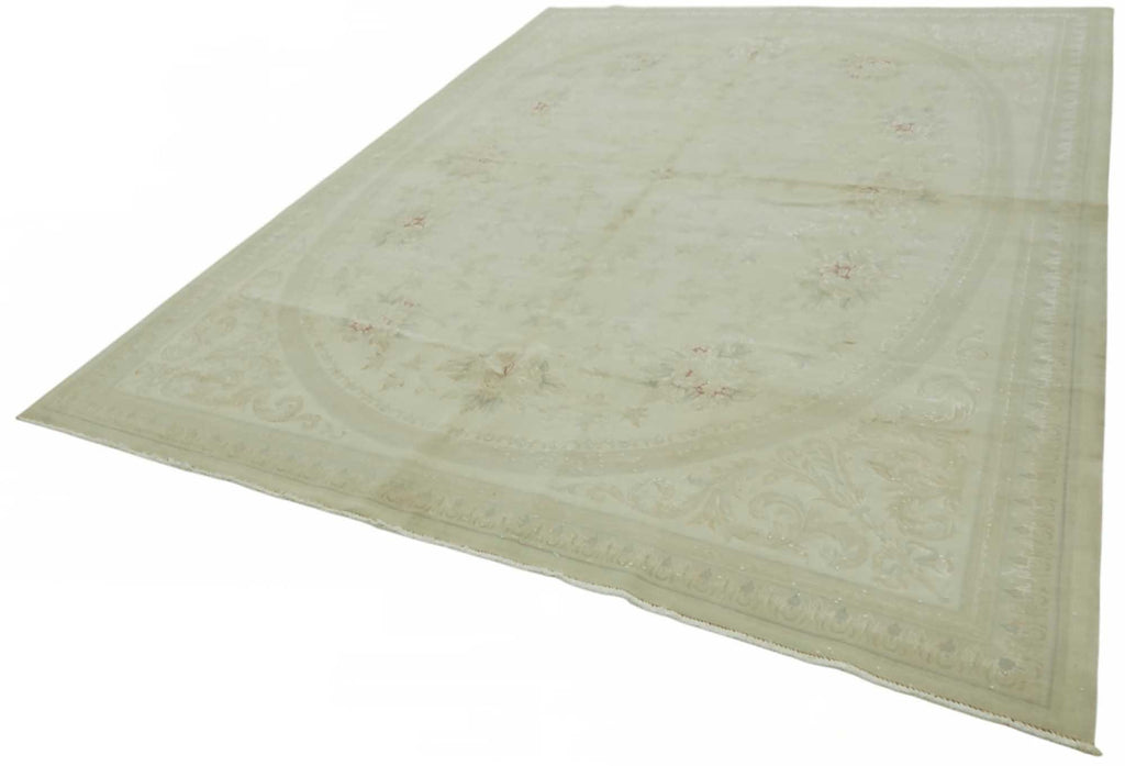 Beige vintage Persian rug 49220, 2.58 x 3.41 metres – photograph 3