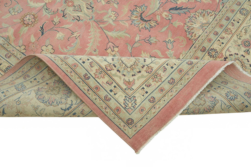 Beige vintage Persian rug 49224, 3.60 x 3.62 metres – photograph 6