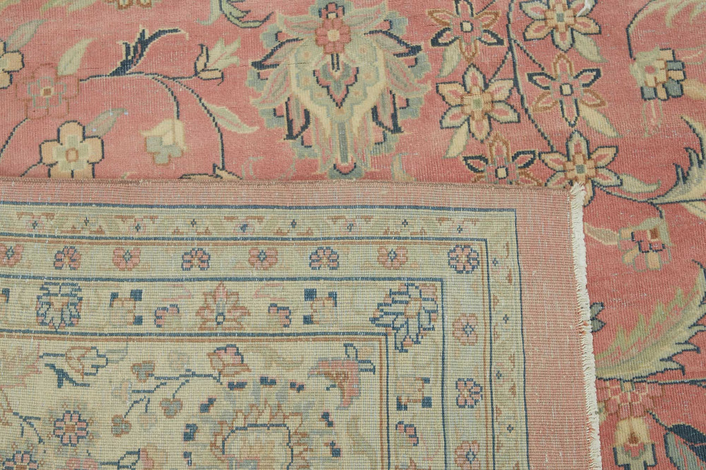 Beige vintage Persian rug 49224, 3.60 x 3.62 metres – photograph 7